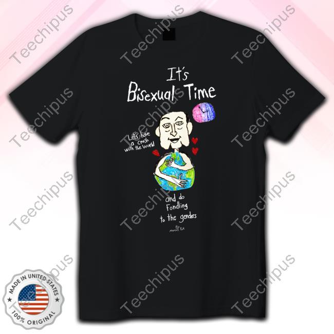It's Bisexual Time By Marcus Pork Sweatshirt