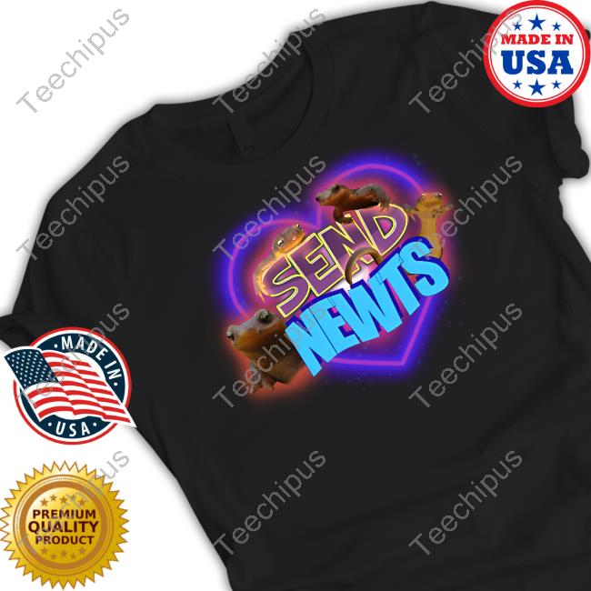 Swankyswamprat Send Newts Meme Hoodie