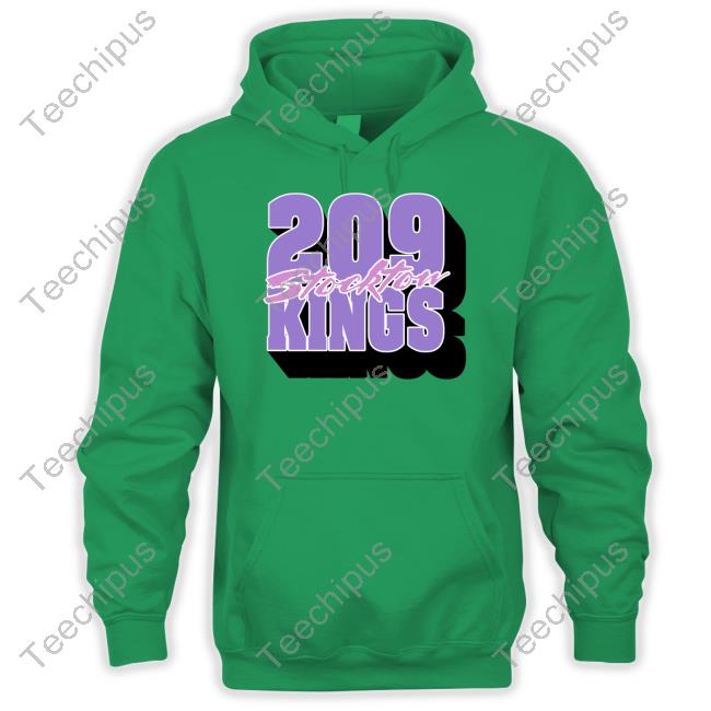 Keon Ellis Wearing 209 Stockton Kings Shirt Sacramento Kings 209 Stockton Kings Hoodie