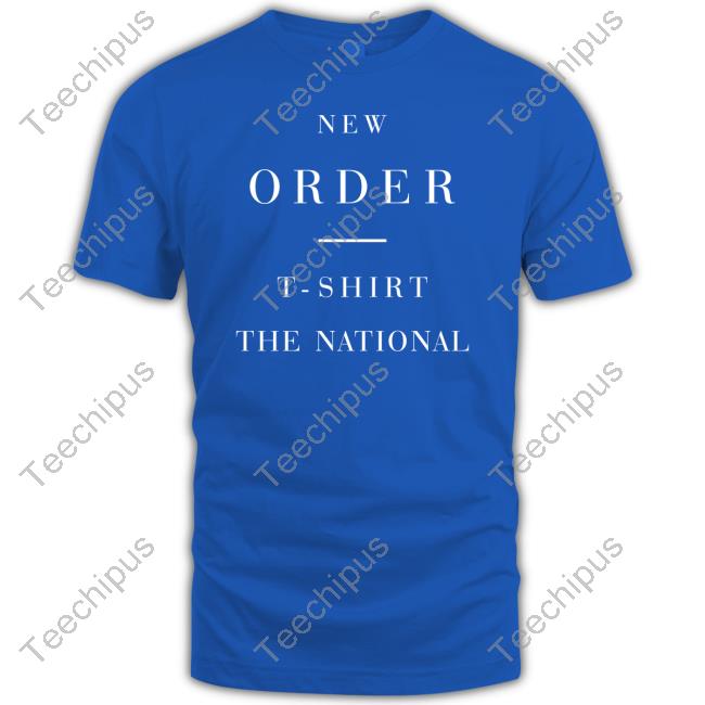 New Order T-Shirt The National Hooded Sweatshirt