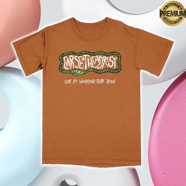 Official Snake "Live At Woodland Park Zoo" Tee Shirt Car Seat Headrest Shop Merch Store