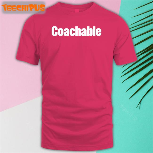 Coachable Long Sleeve T Shirt Matt Lisle