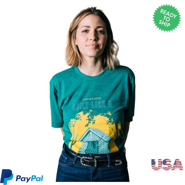 Official Armchair Expert Merch Store Brick Shithouse T-Shirt Armchairexpert Philipdefranco Shop