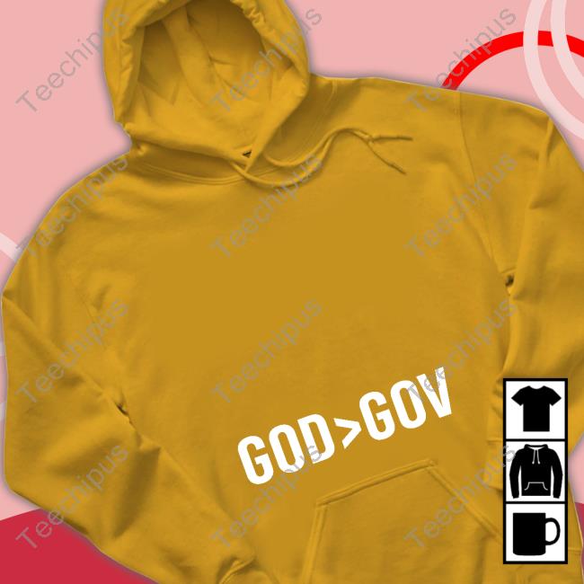 Steve Dace God Bigger Than Gov Hoodie Steve Dace God Bigger Than Gov T Shirt
