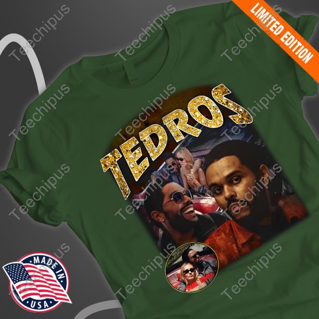 Abel Tesfaye Wearing Tedros The Idol Official Shirt