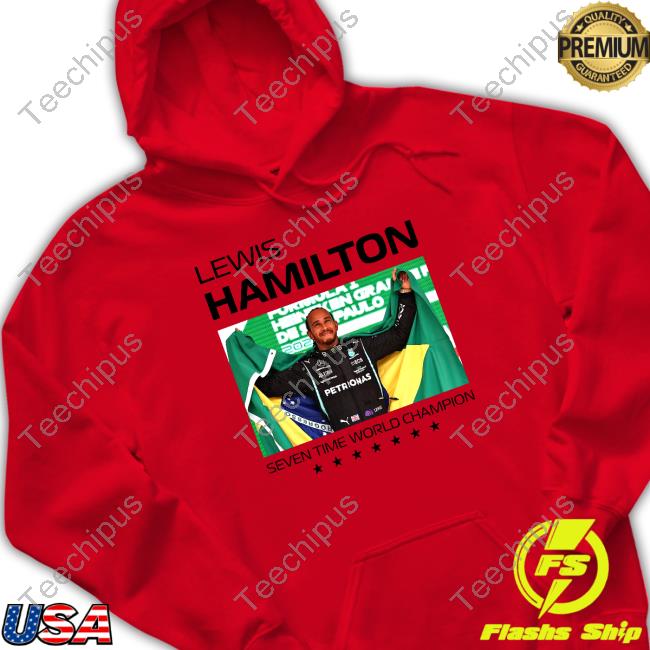 Hamxnda Lewis Hamilton Seven Times World Champion Sweatshirt