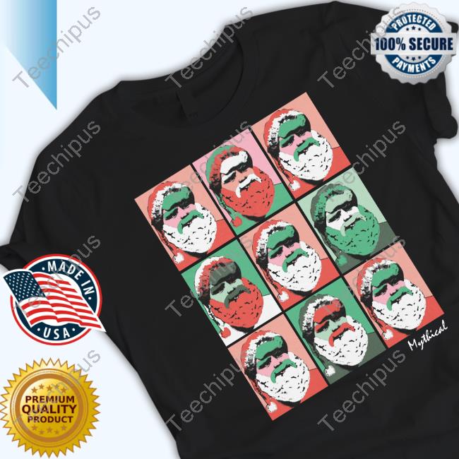 Mythical Cotton Candy Randy Claus Hoodie