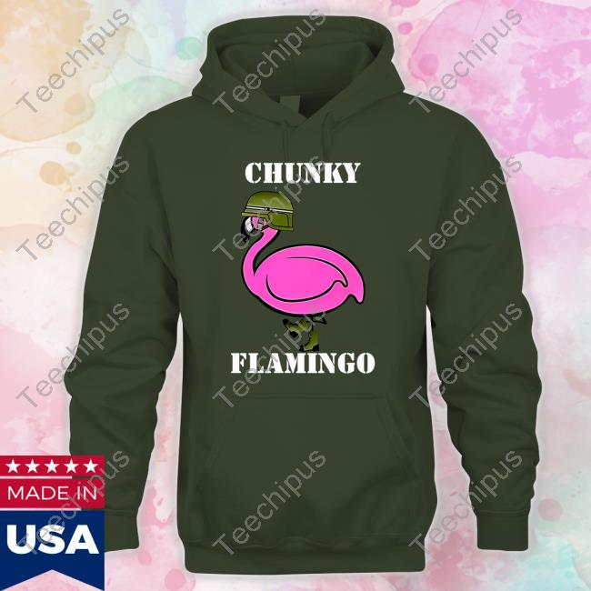 Gymlifeanimal Wearing Chunky Flamingo Shirt