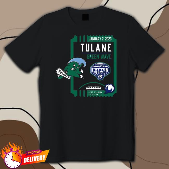Tulane Green Wave 2023 Goodyear Cotton Bowl Arlington Sweatshirts