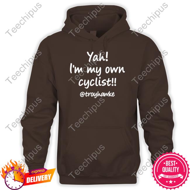 Yah I'm My Own Cyclist Troyhawke T Shirt