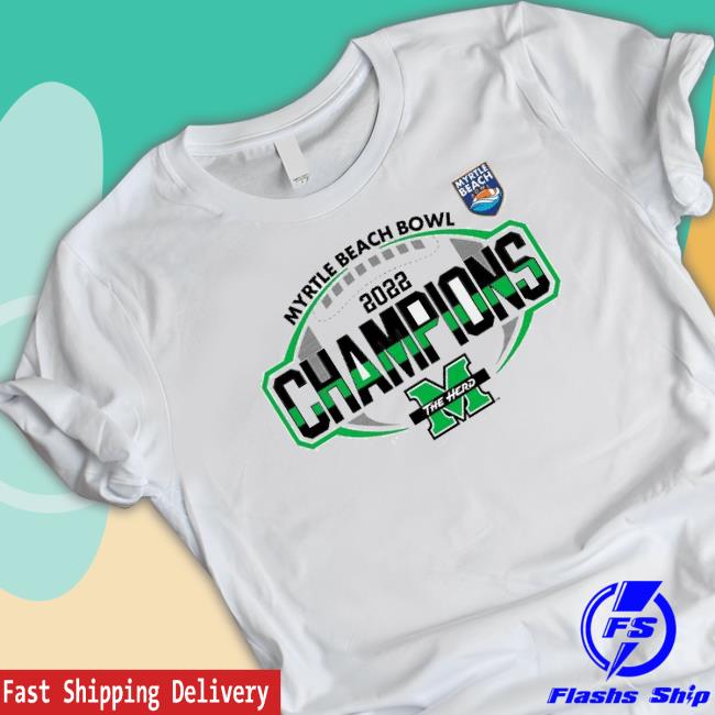 Marshall Football Myrtle Beach Bowl Champions 2022 Sweaters