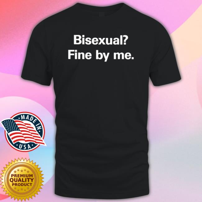 Official Bisexual Fine By Me Hooded Sweatshirt