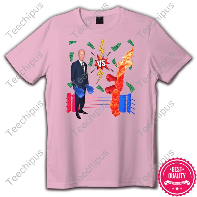 Bejeweledstickers Merch Joe Biden Vs Hot Cheeto T Shirt