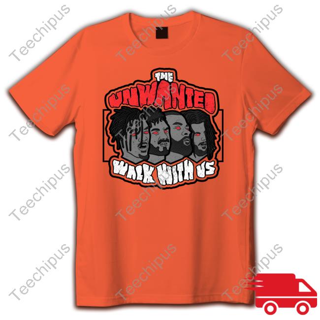 The Unwanted Walk With Us T Shirt