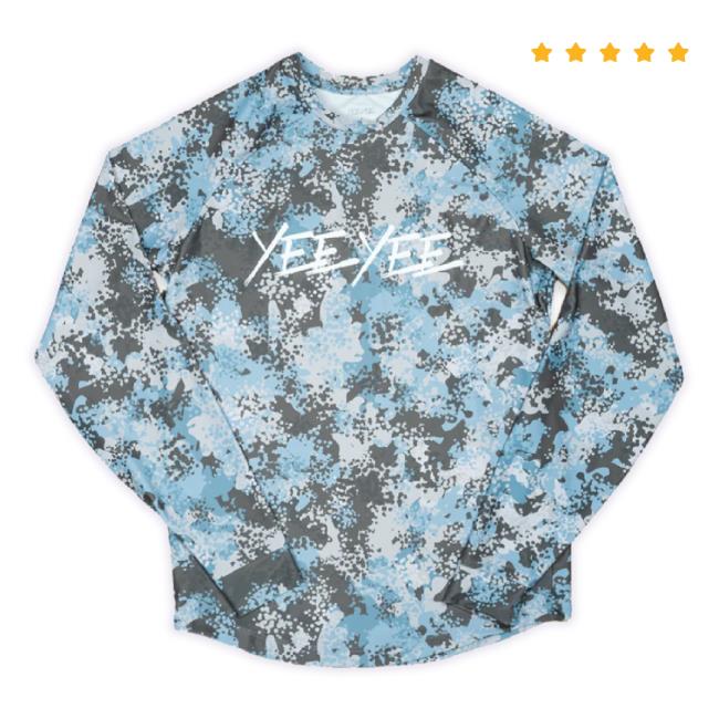 Original Yeeyee Merch Store Yeeyee Mixed Water Camo Shirt Performance Tee Yeeyee Shop