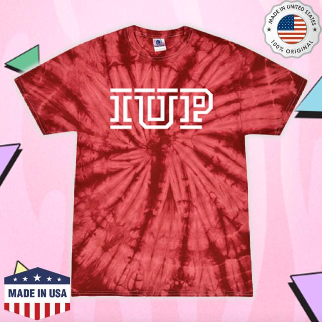Sweater Crimson Tie-Dye, Iup Logo, By Api
