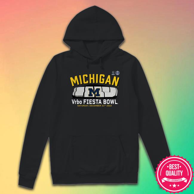 Michigan Wolverines Vrbo Fiesta Bowl Saturday December 31St 2022 T-Shirt Michigan Wolverines Vrbo Fiesta Bowl Saturday December 31St 2022 T-Shirt