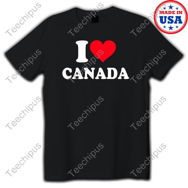 I Love Canada Classic Shirt