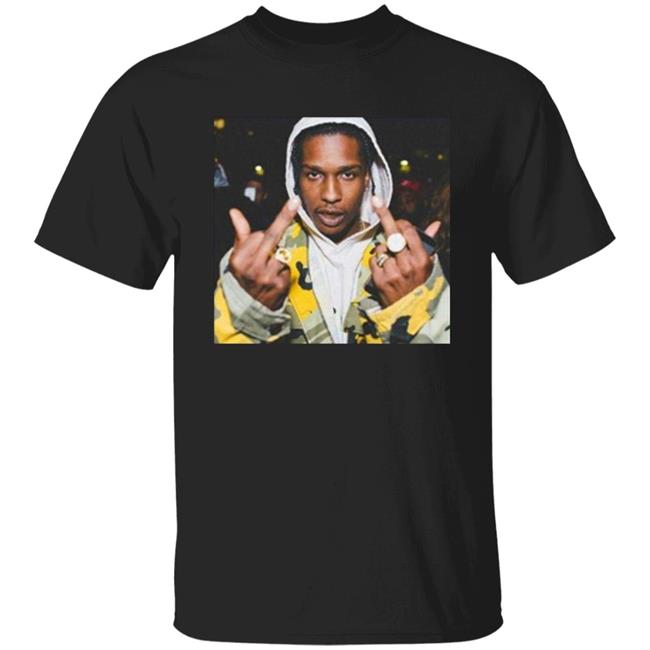 Asap Rocky - Asap Rocky Merch Asap Rocky Shirt Asap Rocky Merchandise Hip Hop Shirt Rap Shirt Hip Hop Merch Tour Shirt