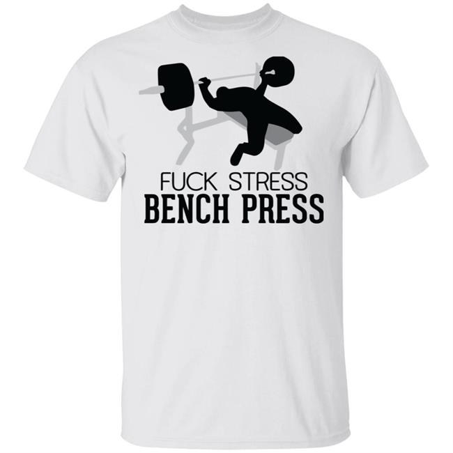 bench press shirt white hoodie sweatshirt