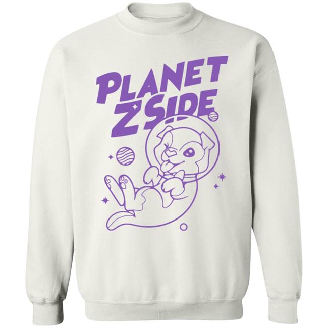 Lauren Z Side Merch Planet Zside Hoodie white T Shirt Lauren Z Side Merch Planet Zside Hoodie white T Shirt