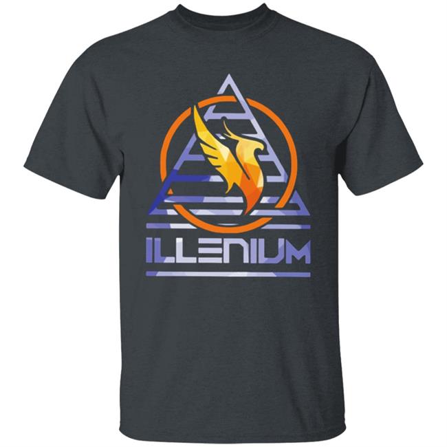 ILLenium merch 2020 T Shirt Black ILLenium merch 2020 T Shirt Black