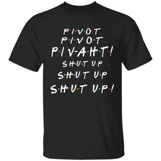 Parody Style Friends Med Pivot Funny Nostalgia Couch Sofa T Shirt