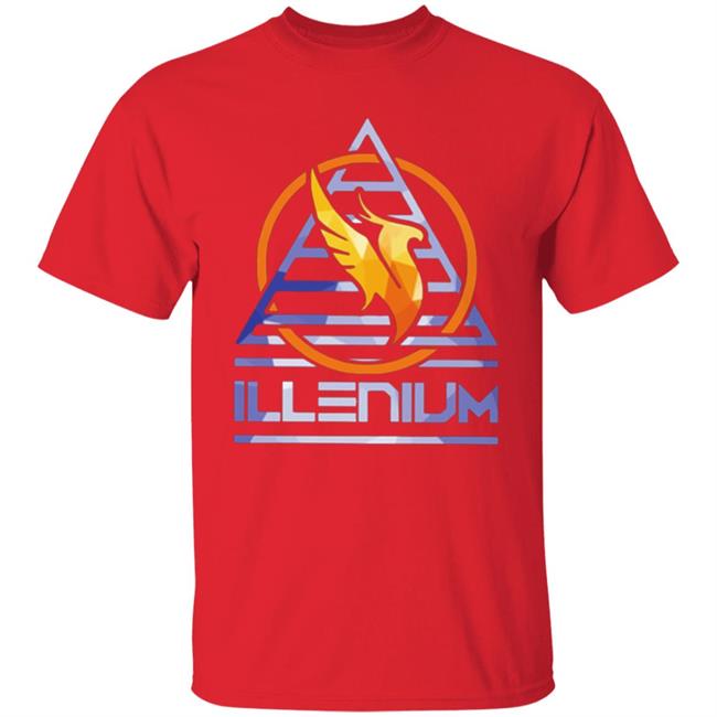 ILLenium merch 2020 T Shirt Black ILLenium merch 2020 T Shirt Black