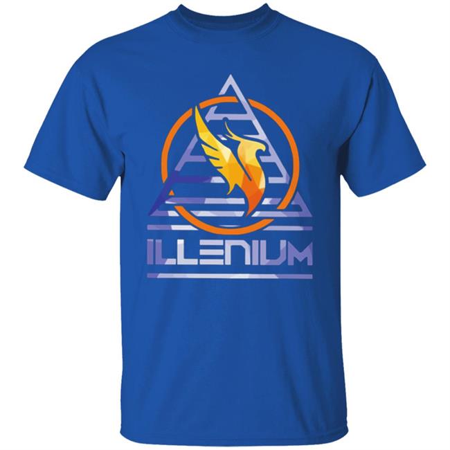 ILLenium merch 2020 T Shirt Black ILLenium merch 2020 T Shirt Black