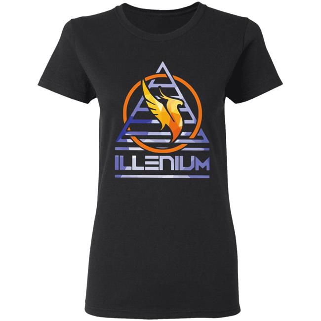 ILLenium merch 2020 T Shirt Black ILLenium merch 2020 T Shirt Black