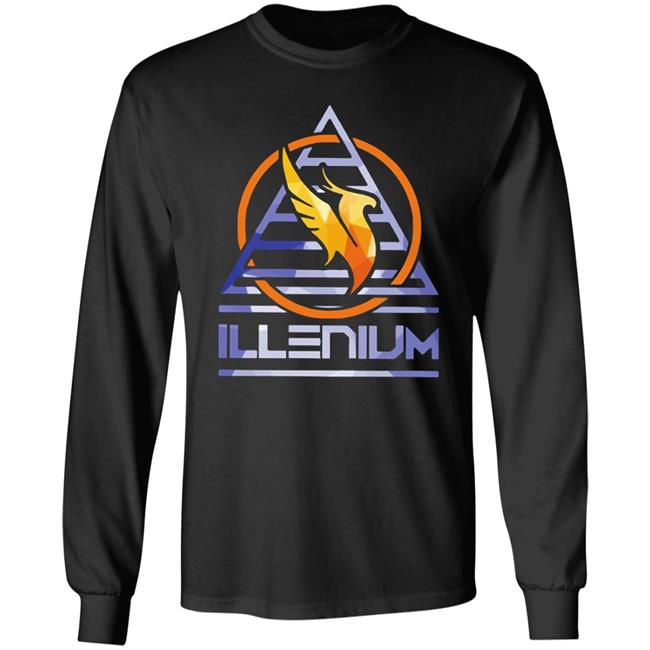 ILLenium merch 2020 T Shirt Black ILLenium merch 2020 T Shirt Black