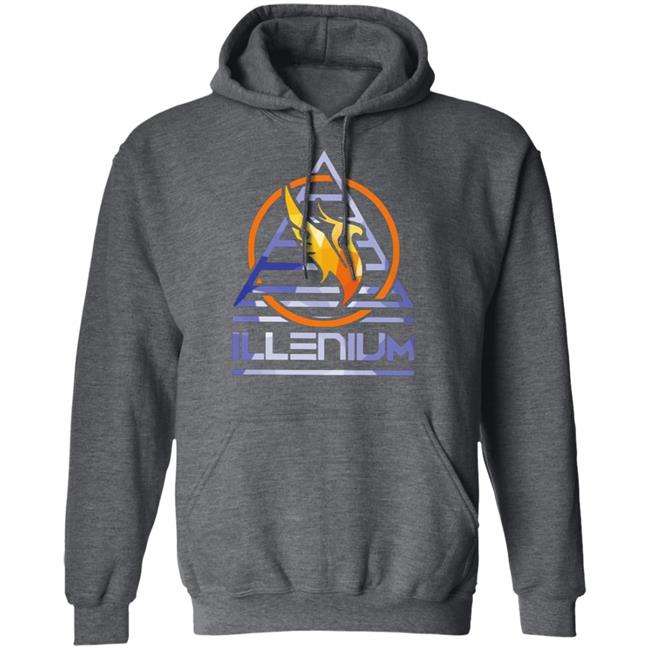 ILLenium merch 2020 T Shirt Black ILLenium merch 2020 T Shirt Black