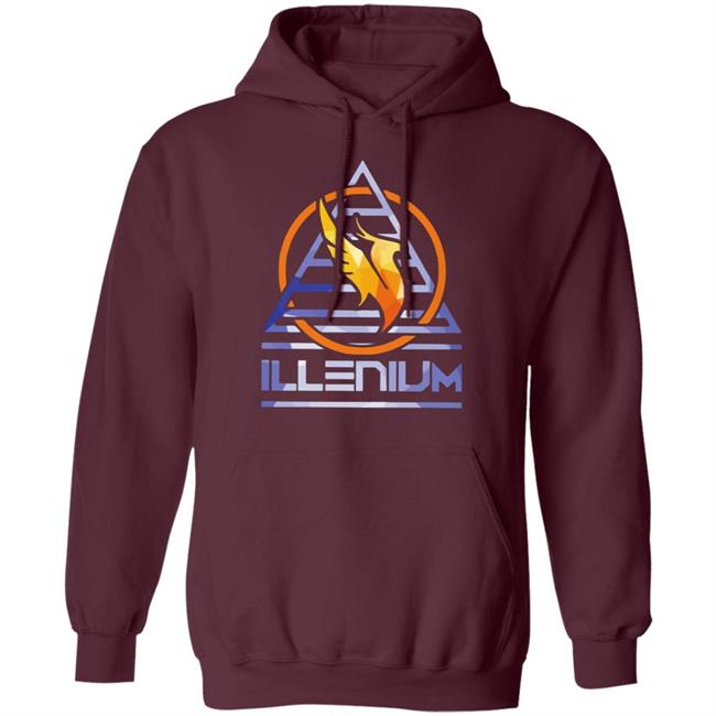 ILLenium merch 2020 T Shirt Black ILLenium merch 2020 T Shirt Black