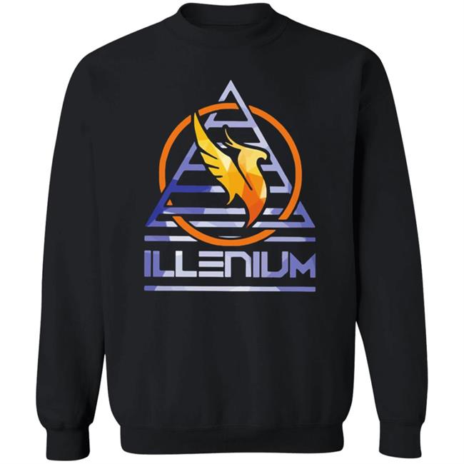 ILLenium merch 2020 T Shirt Black ILLenium merch 2020 T Shirt Black