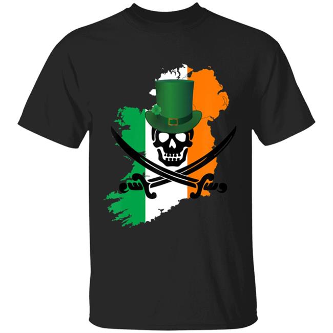 Irish Pirate Saint Patricks Day T-Shirt