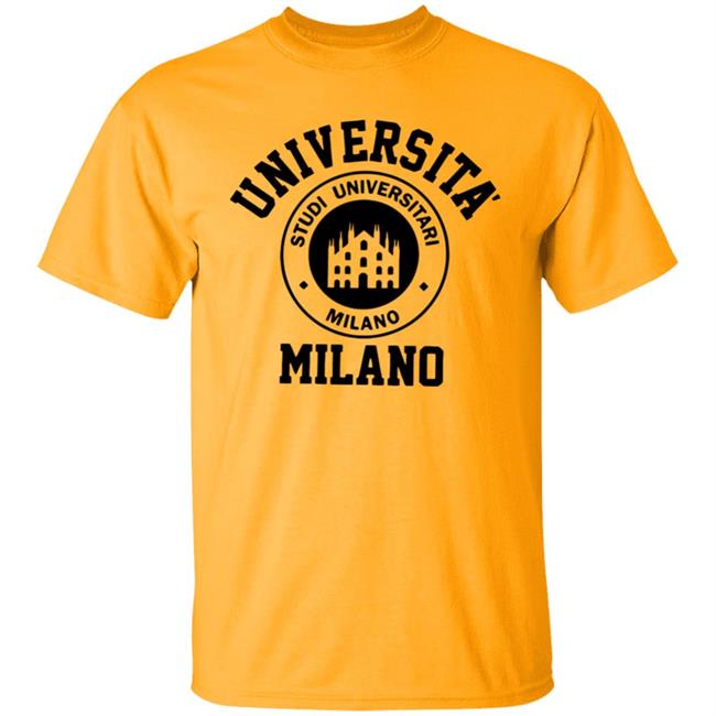 Universita Milano T Shirt White Hoodie Sweatshirt Universita Milano T Shirt White Hoodie Sweatshirt