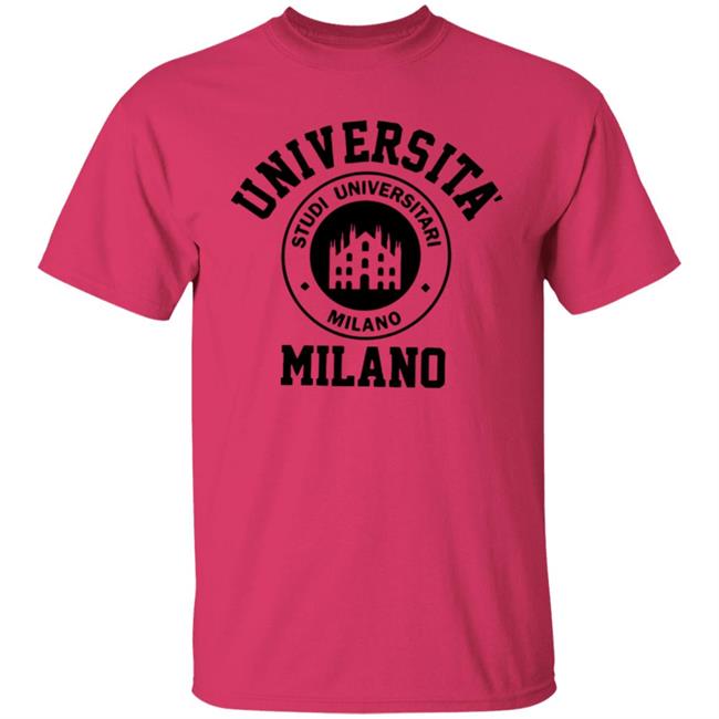 Universita Milano T Shirt White Hoodie Sweatshirt Universita Milano T Shirt White Hoodie Sweatshirt
