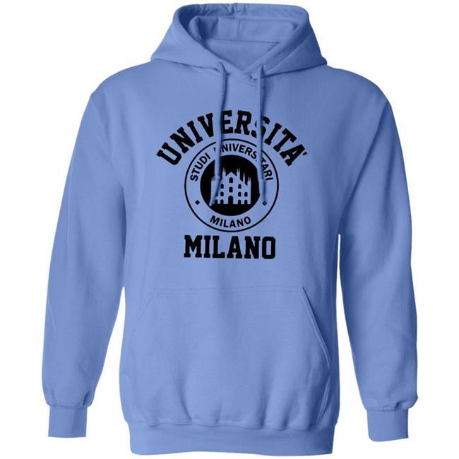 Universita Milano T Shirt White Hoodie Sweatshirt Universita Milano T Shirt White Hoodie Sweatshirt