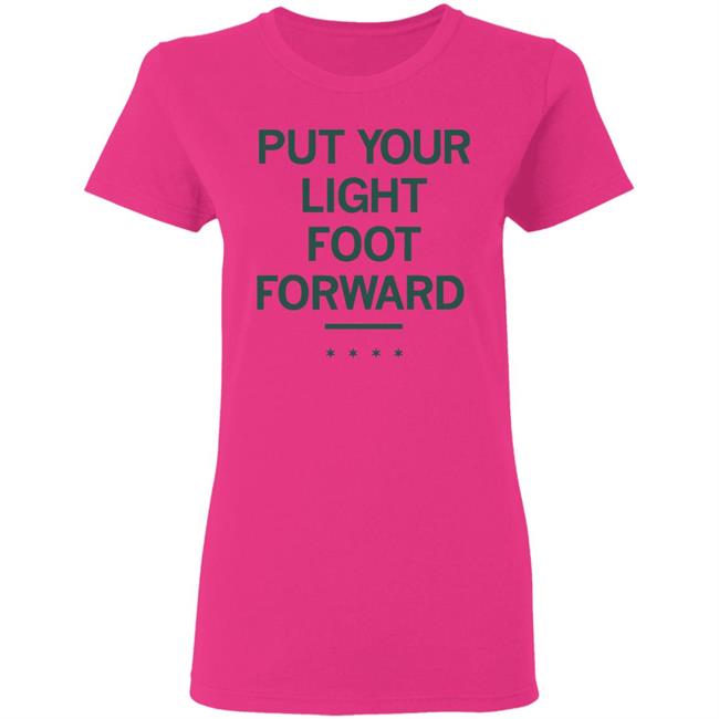 LIGHT FOOT FORWARD T Shirt LIGHT FOOT FORWARD T Shirt