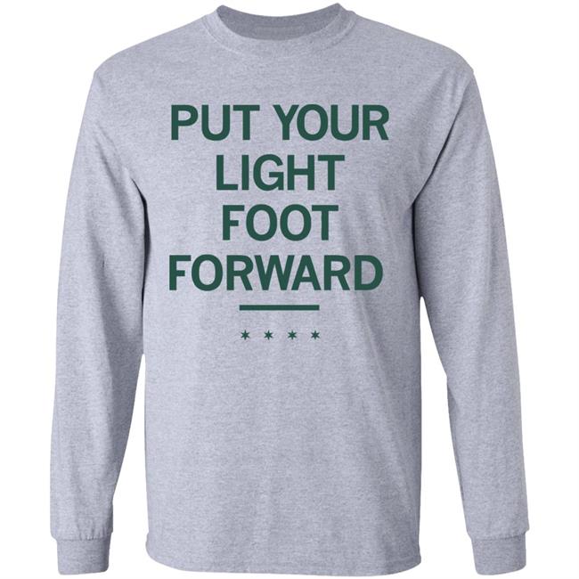 LIGHT FOOT FORWARD T Shirt LIGHT FOOT FORWARD T Shirt