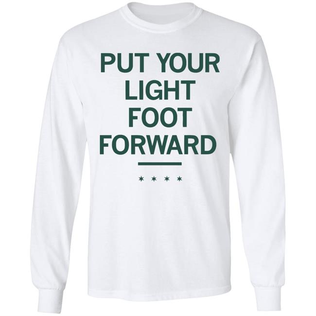 LIGHT FOOT FORWARD T Shirt LIGHT FOOT FORWARD T Shirt
