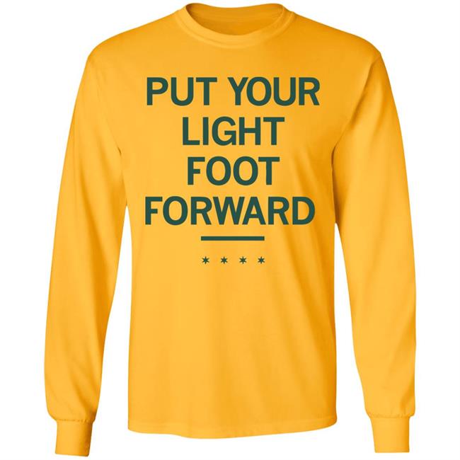 LIGHT FOOT FORWARD T Shirt LIGHT FOOT FORWARD T Shirt