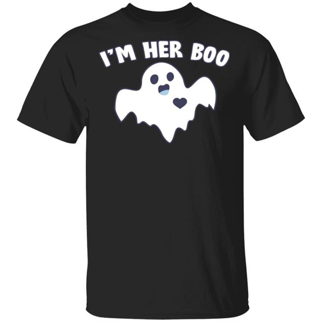 I'm Her Boo Matching Halloween Tie Dye Hoodie
