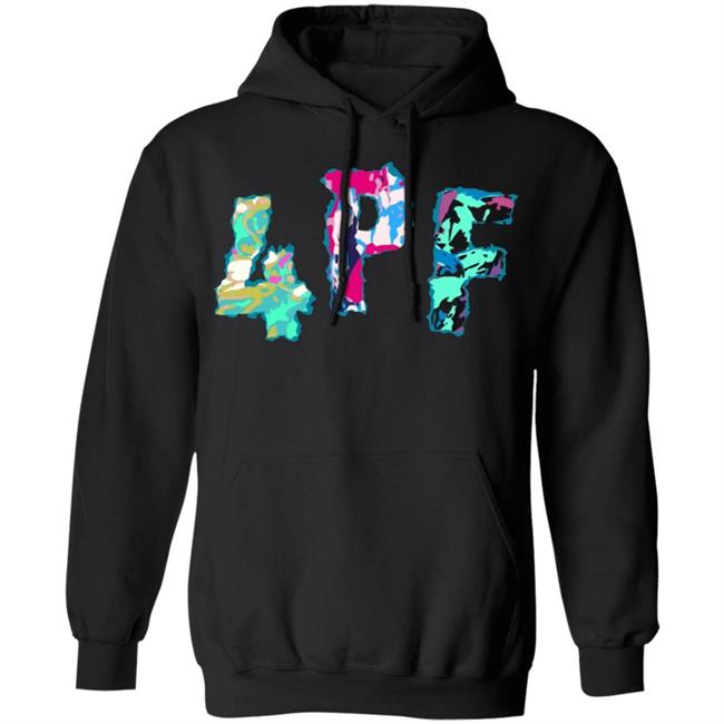 4PF Colors Hoodie - Black 4PF Colors Hoodie - Black