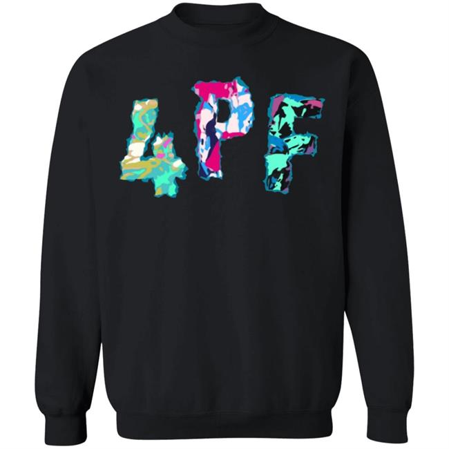 4PF Colors Hoodie - Black 4PF Colors Hoodie - Black