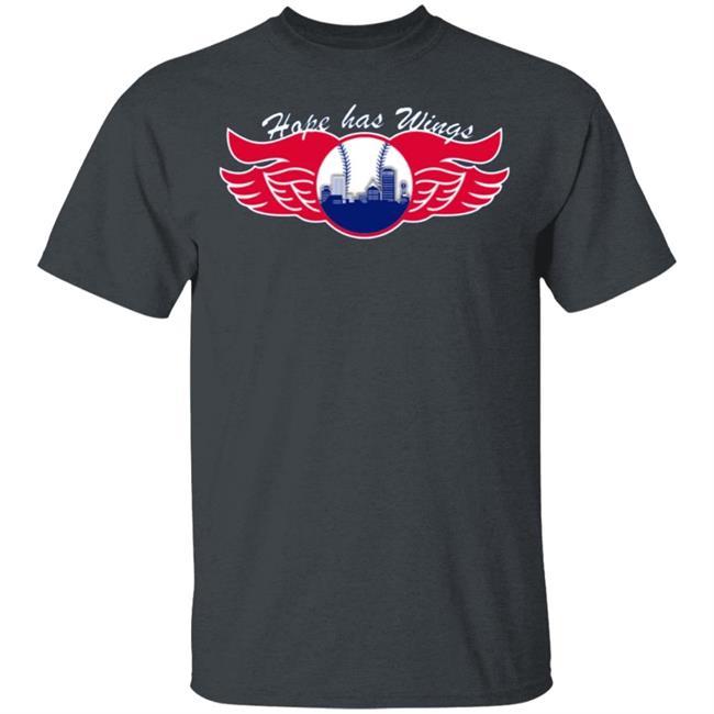 Hope Has Wings Shirt Royal Rochester Red Wings Hope Has Wings Shirt Royal Rochester Red Wings