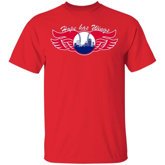 Hope Has Wings Shirt Royal Rochester Red Wings Hope Has Wings Shirt Royal Rochester Red Wings
