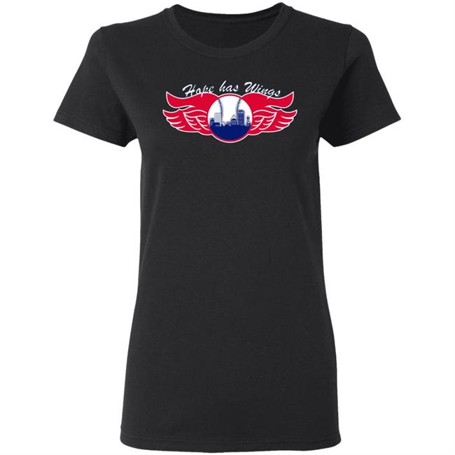 Hope Has Wings Shirt Royal Rochester Red Wings Hope Has Wings Shirt Royal Rochester Red Wings