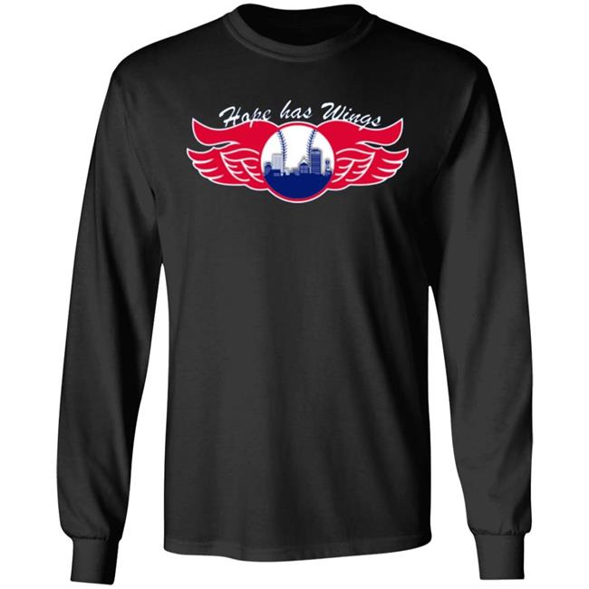 Hope Has Wings Shirt Royal Rochester Red Wings Hope Has Wings Shirt Royal Rochester Red Wings