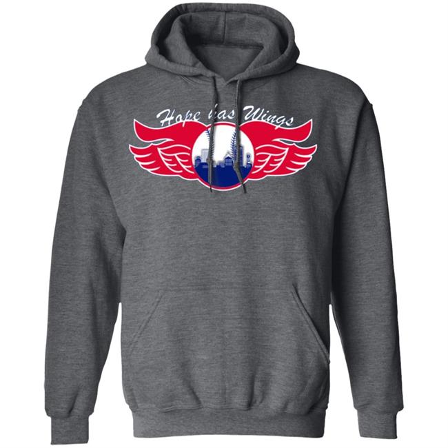Hope Has Wings Shirt Royal Rochester Red Wings Hope Has Wings Shirt Royal Rochester Red Wings